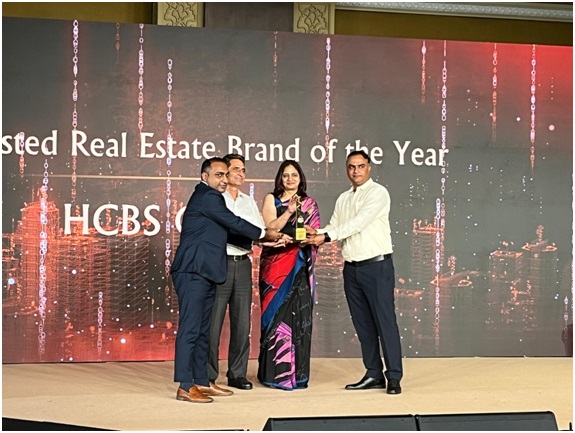 HCBS Developments Receives ‘Most Trusted Real Estate Brand of the Year’ at ET Now Realty Conclave & Awards-2025
