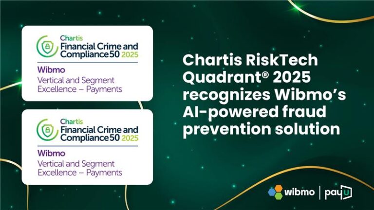 Wibmo Recognized as a Category Leader for Fraud & Risk Management by Chartis