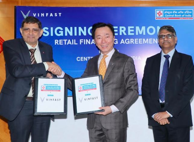 VinFast India Partners with Central Bank of India to Expand EV Financing