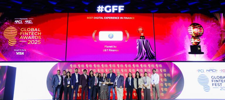 L&T Finance Ltd. Wins 'Best Digital Experience in Finance' Award at the Global Fintech Fest 2025