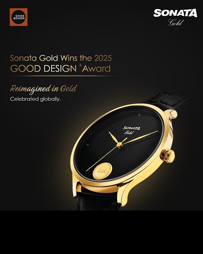 Sonata Gold Collection Wins 2025 Good Design Award, Marking the Brand's First International Design Recognition