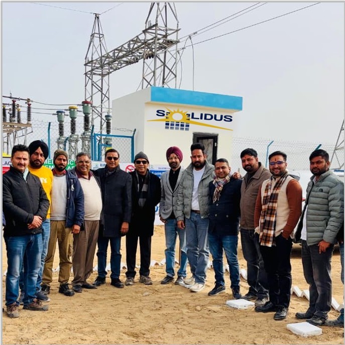 Solidus Achieves Milestone with Punjab's Biggest Solar Captive Project Again