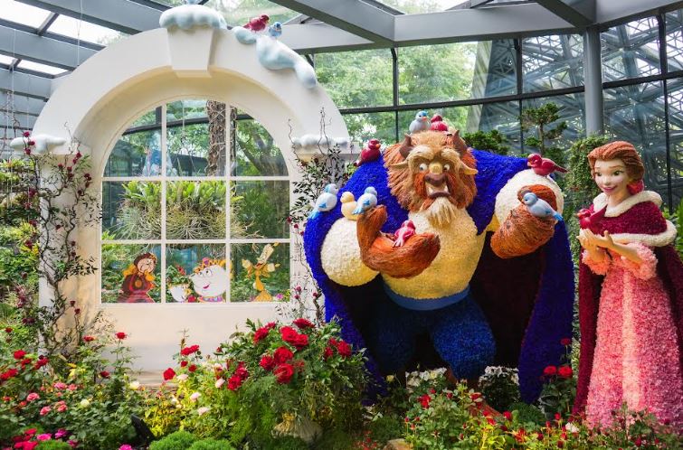 Disney Garden of Wonder Blooms to Life Again at Singapore's Gardens by the Bay with All-new Character Topiaries