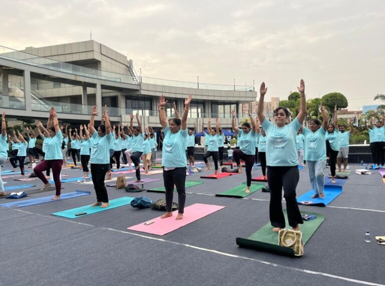 Group 108 Hosts 'The Wellness Edit' at Grandthum on International Yoga Day
