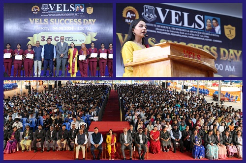 VELS Awards Rs 3.5 Crore Rupees Scholarships to 4,034 Meritorious Students at 'VELS Success Day 2026'
