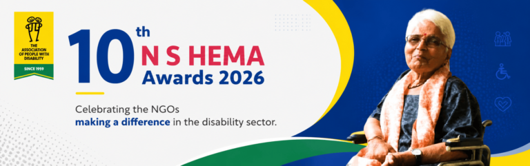 Applications Open for the 10th N.S. Hema Memorial Awards to Recognise Organisations Advancing Disability Inclusion